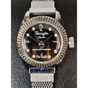 Ladies Remington Electra 23 Mechanical Wind Hologram Brown Dial Watch Running